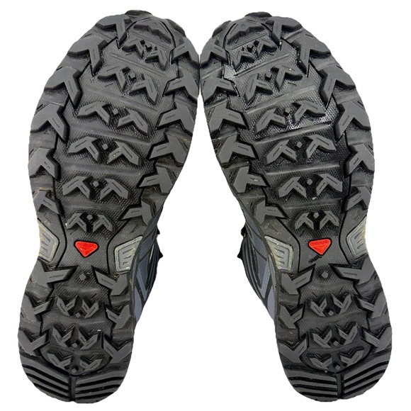 Salomon X Ultra 3 Mid GTX Gore-Tex Men's size 12 Black Waterproof Hiking Boots - Picture 7 of 13